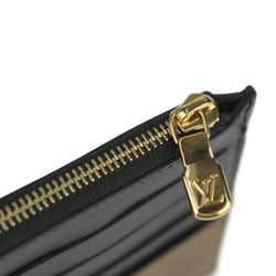 LOUIS VUITTON Louis Vuitton Purse Long Wallet M80390 Monogram Reverse Leather Brown Black Business Card Holder/Card Case Wallet/Coin Fragment Multi-Case