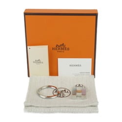 HERMES CADENAS QUIZZ RAINBOW Cadena Quiz Rainbow Keychain - Metal Silver Multicolor Bag Charm Keyring Palladium Lacquer