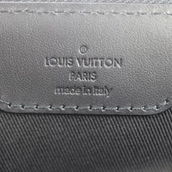 LOUIS VUITTON Louis Vuitton Sac Plat Cross Monogram Handbag M59960 Taurillon Leather Black Tote Bag