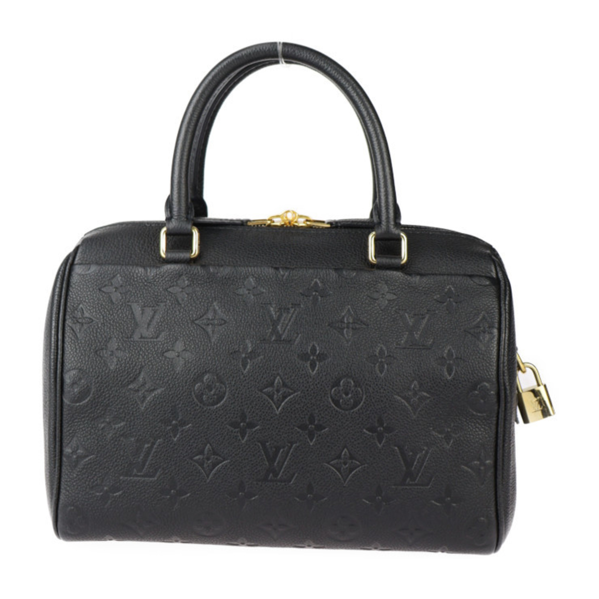 LOUIS VUITTON Louis Vuitton Speedy Bandouliere 25 Handbag M42401 Monogram Empreinte Black Shoulder Bag Boston