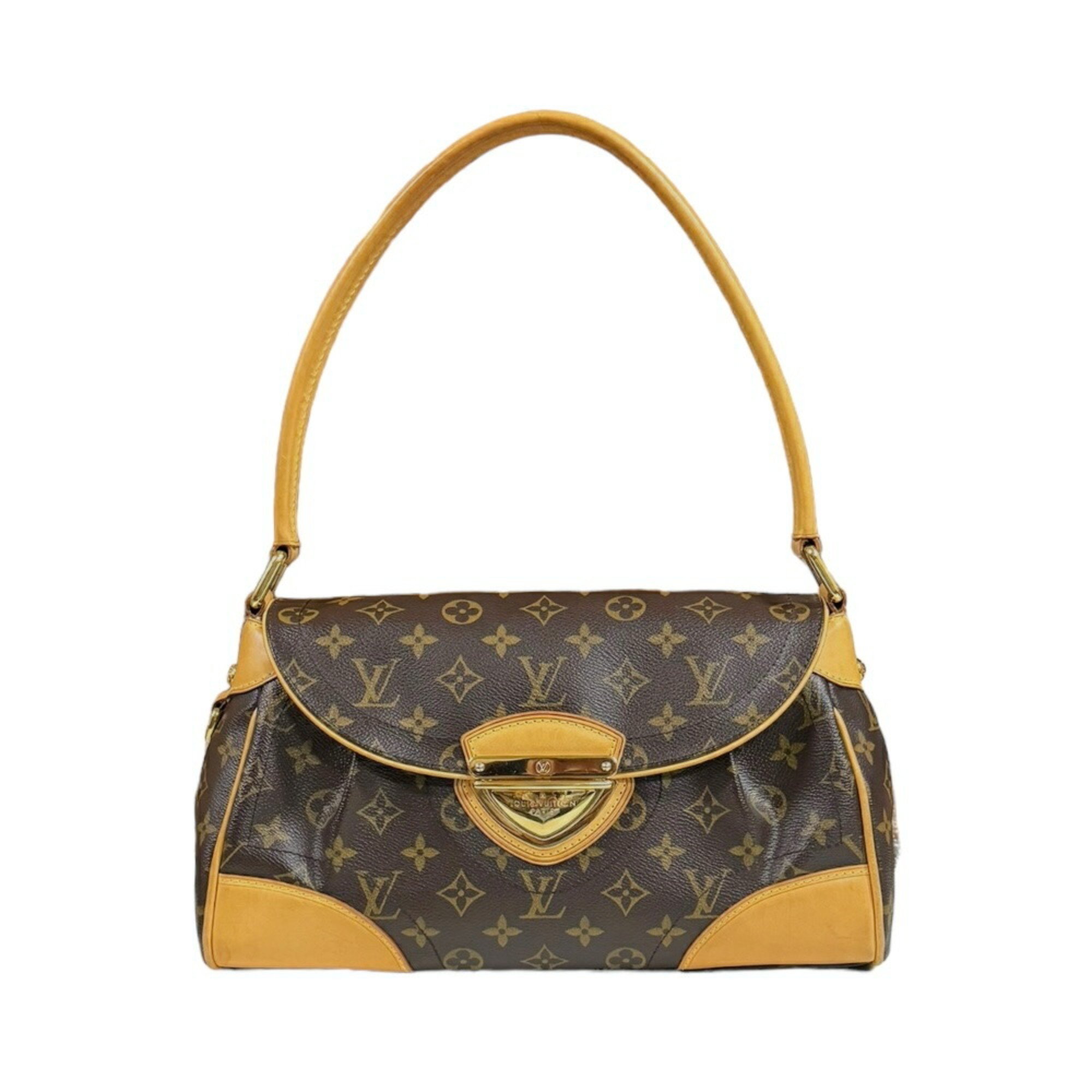 Louis Vuitton Beverly MM Monogram Shoulder Bag Canvas M40121 Brown Women's LOUIS VUITTON