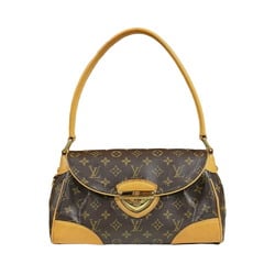 Louis Vuitton Beverly MM Monogram Shoulder Bag Canvas M40121 Brown Women's LOUIS VUITTON