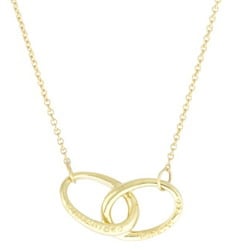 Tiffany Double Loop Necklace 18K Gold Women's TIFFANY&Co. BRJ09000000056749