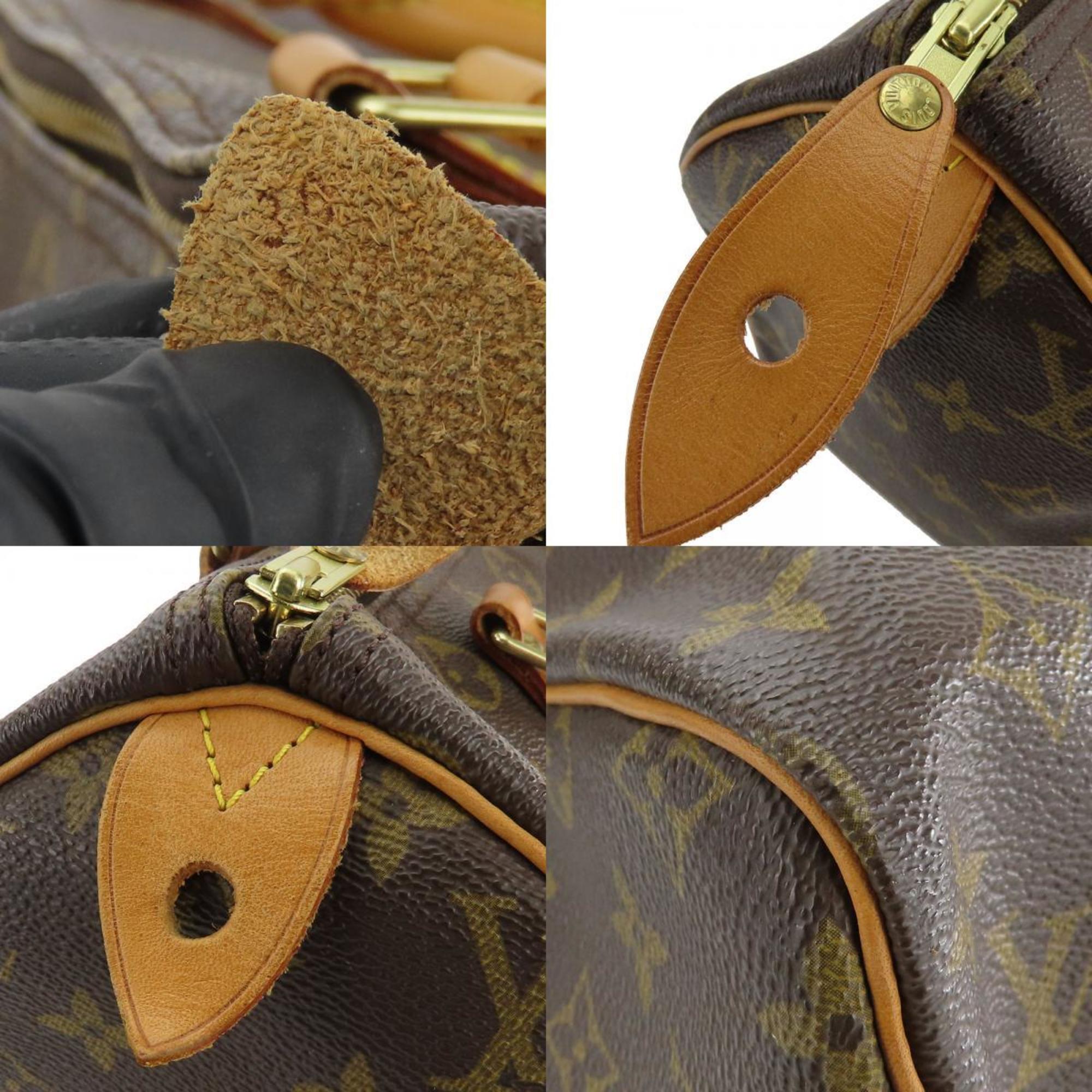 Louis Vuitton Handbag Speedy 30 M41526 Monogram Brown Boston Women's LOUIS VUITTON