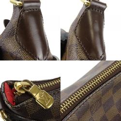 Louis Vuitton Shoulder Bag Bloomsbury GM N42250 Damier Ebene Brown Women's LOUIS VUITTON