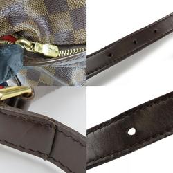 Louis Vuitton Shoulder Bag Bloomsbury GM N42250 Damier Ebene Brown Women's LOUIS VUITTON