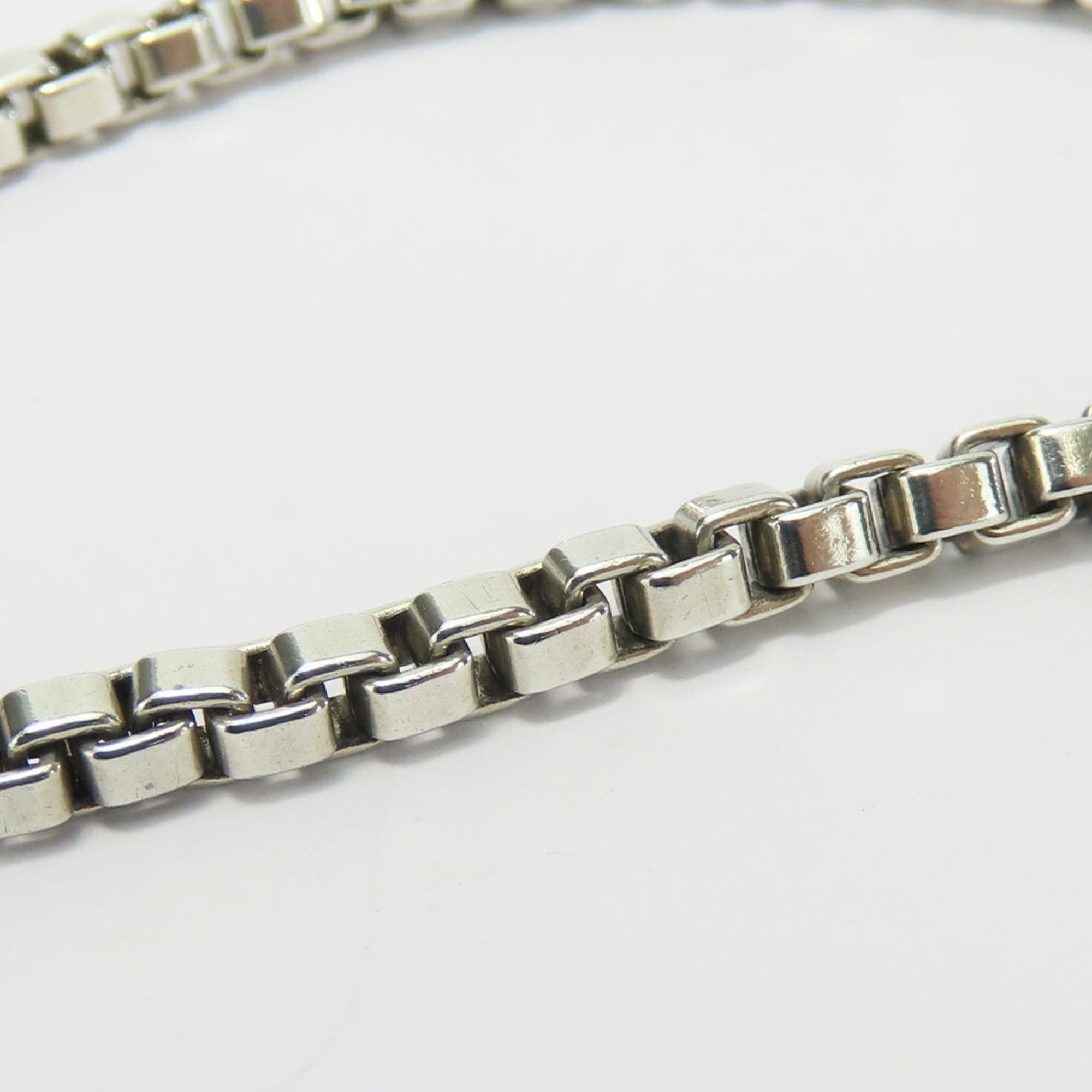 Tiffany & Co. Venetian Link Bracelet, 925 Silver, Approx. 15.9g, Silver Chain, Women's, TIFFANY