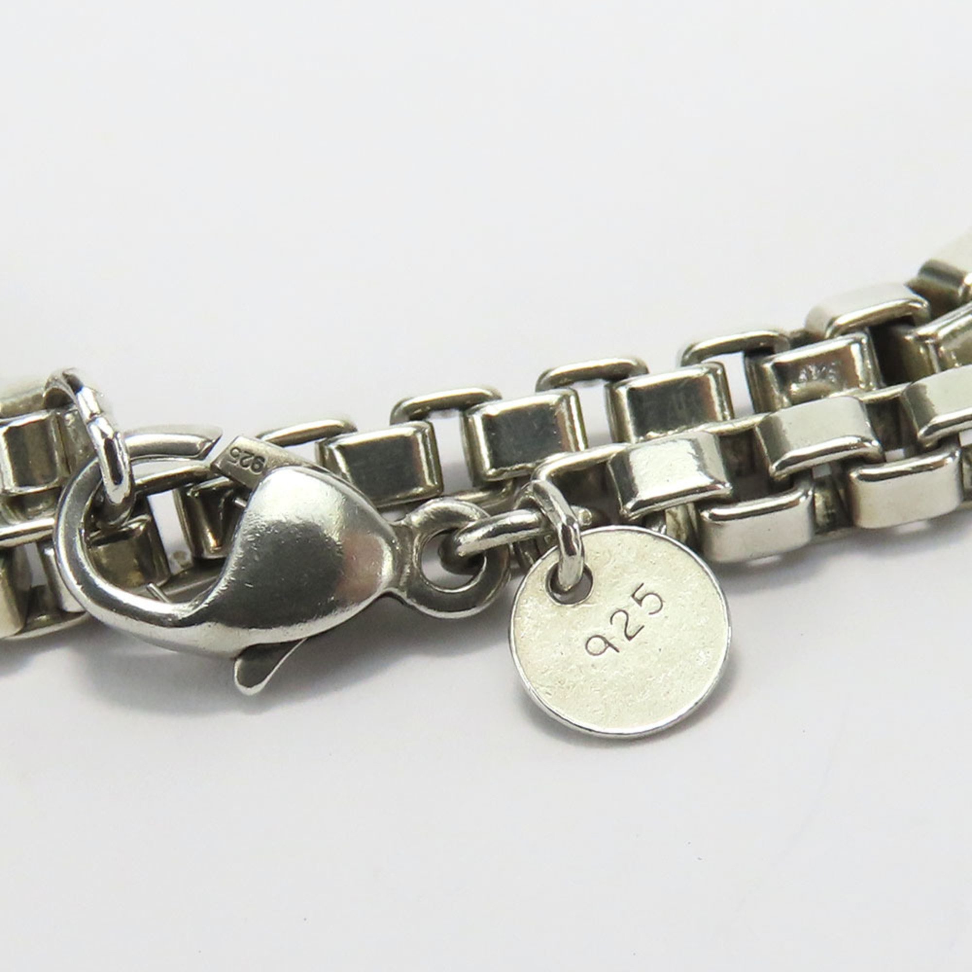 Tiffany & Co. Venetian Link Bracelet, 925 Silver, Approx. 15.9g, Silver Chain, Women's, TIFFANY