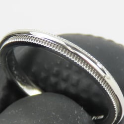 Tiffany Ring, Milgrain, Pt950, approx. 3.3g, Platinum, #7.5, Women's, TIFFANY&Co.