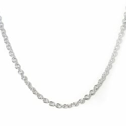 Cartier Necklace Forsa Chain K18WG Approx. 8.1g White Gold Women's Men's CARTIER