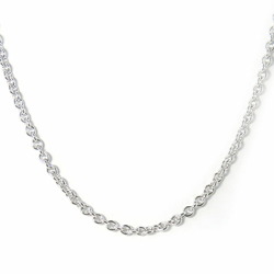 Cartier Necklace Forsa Chain K18WG Approx. 8.1g White Gold Women's Men's CARTIER