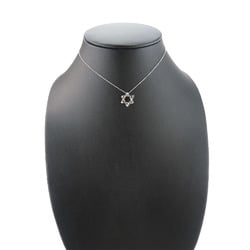 Tiffany Necklace Star of David Silver 925 Approx. 2.3g Elsa Peretti Women's TIFFANY&Co.