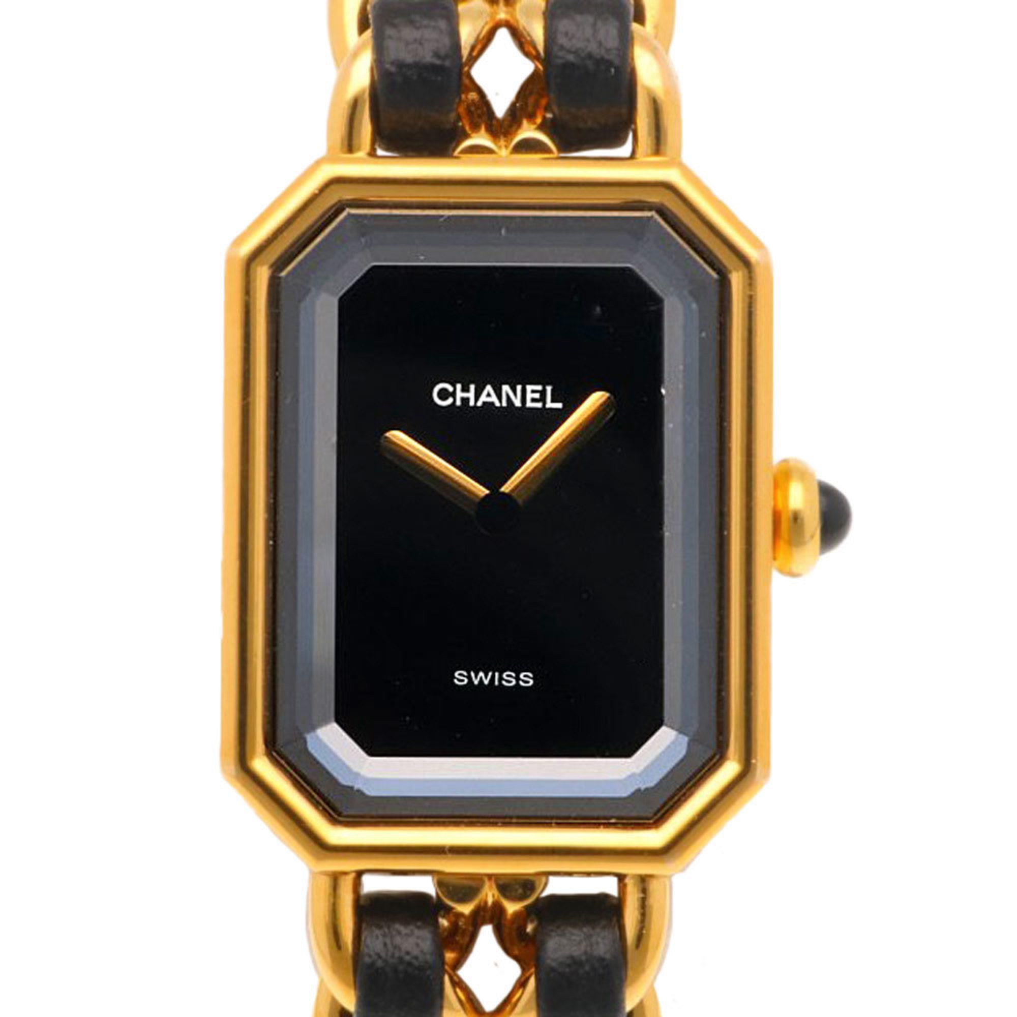 Chanel Premiere M Watch GP H0001 Quartz Ladies CHANEL Bracelet