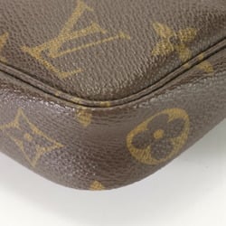 Louis Vuitton Monogram Pochette Accessoires M51980 Leather Handbag Tote Shoulder Bag Women's ERE AP3-4