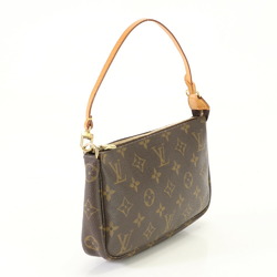 Louis Vuitton Monogram Pochette Accessoires M51980 Leather Handbag Tote Shoulder Bag Women's ERE AP3-4