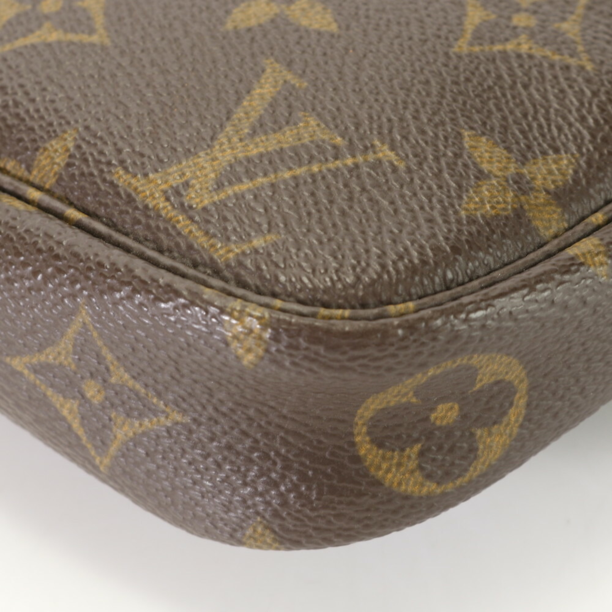 Louis Vuitton Monogram Pochette Accessoires M51980 Leather Handbag Tote Shoulder Bag Women's ERE AP3-4