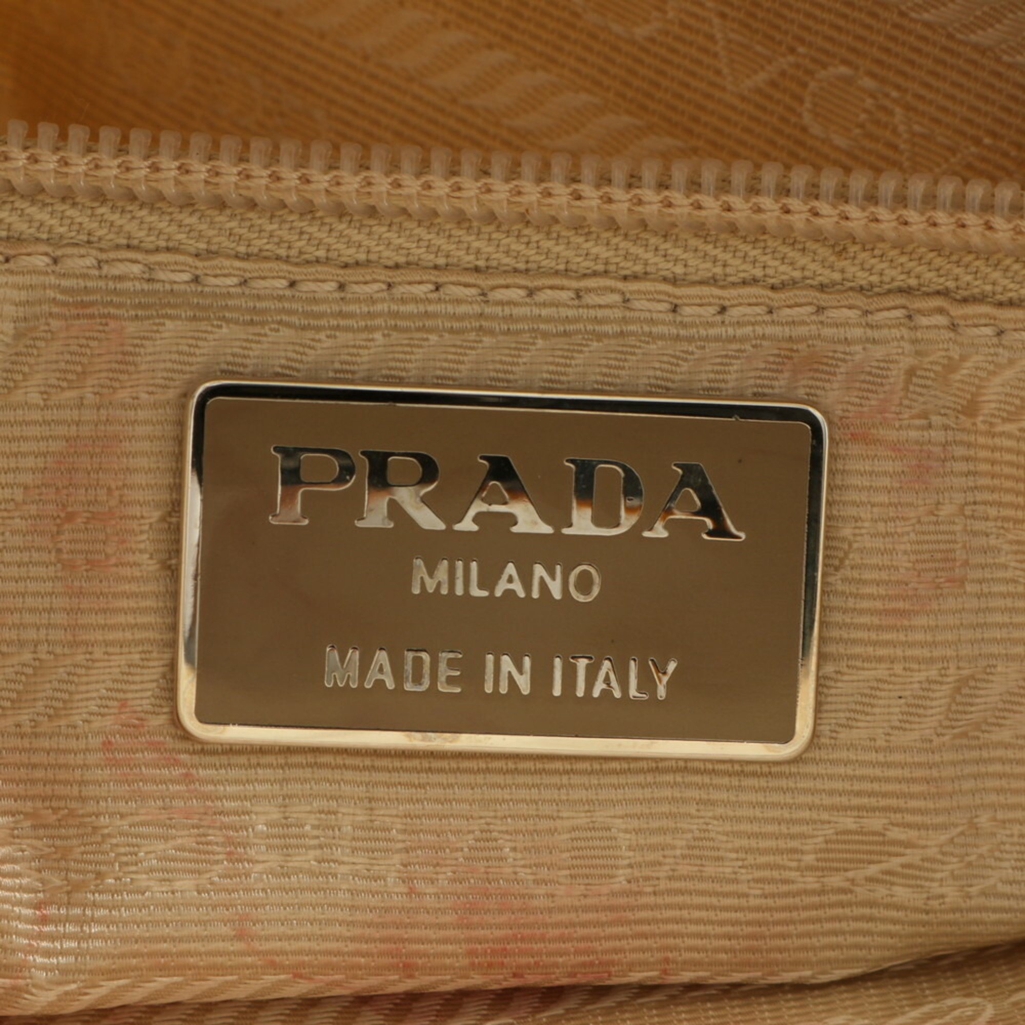 Prada Tessuto Nylon Triangle Bag Hand Tote ERY AO4-7