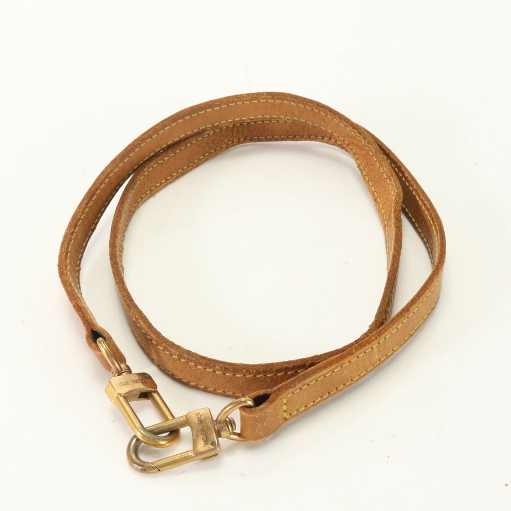 Louis Vuitton Leather Shoulder Strap for Monogram Bags, Natural Leather, Men's and Women's, ERM 0731-R16