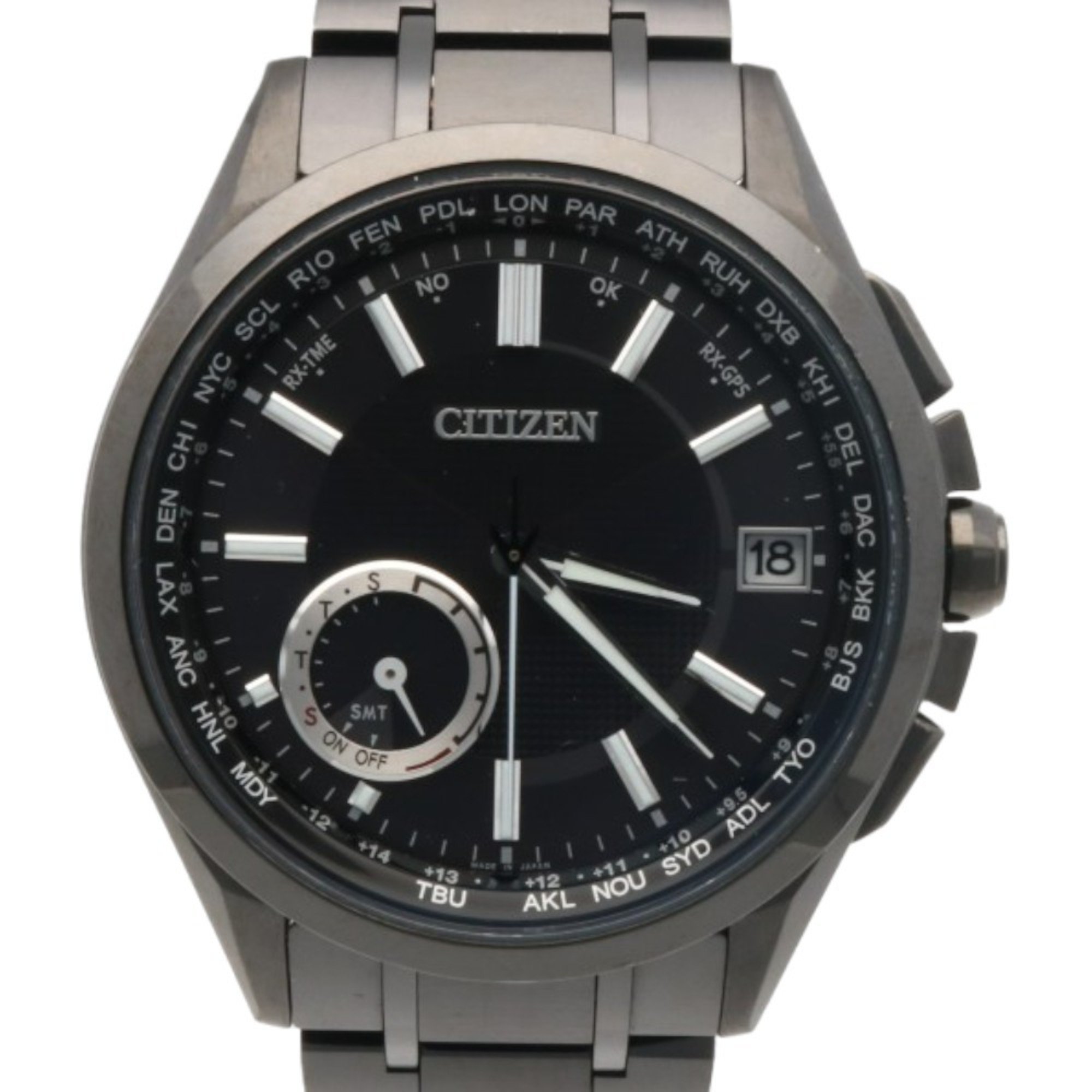 Citizen Eco-Drive Attesa Watch Titanium F150-T021590 Solar Men's CITIZEN