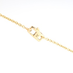 Louis Vuitton LOUIS VUITTON Pendant Monogram Idylle Neck Q93280 K18YG Diamond 1P 40cm E-156086