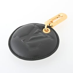 Louis Vuitton Bijoux Sac Coussin Illustre Monogram Keychain Charm M00821 Leather Black/Gold S-156034