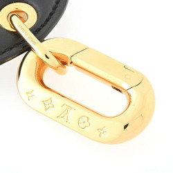 Louis Vuitton Bijoux Sac Coussin Illustre Monogram Keychain Charm M00821 Leather Black/Gold S-156034