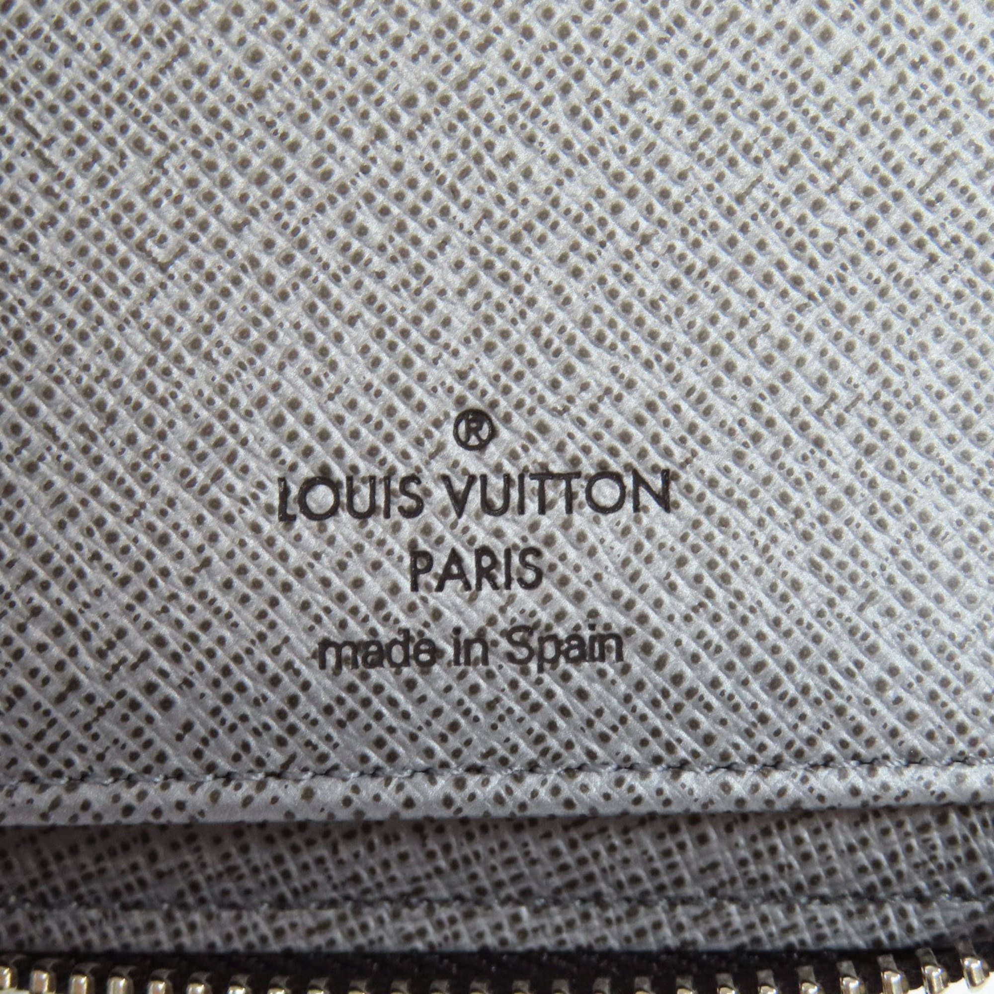 Louis Vuitton M30446 Zipper Wallet Vertical Long Taigarama Women's LOUIS VUITTON