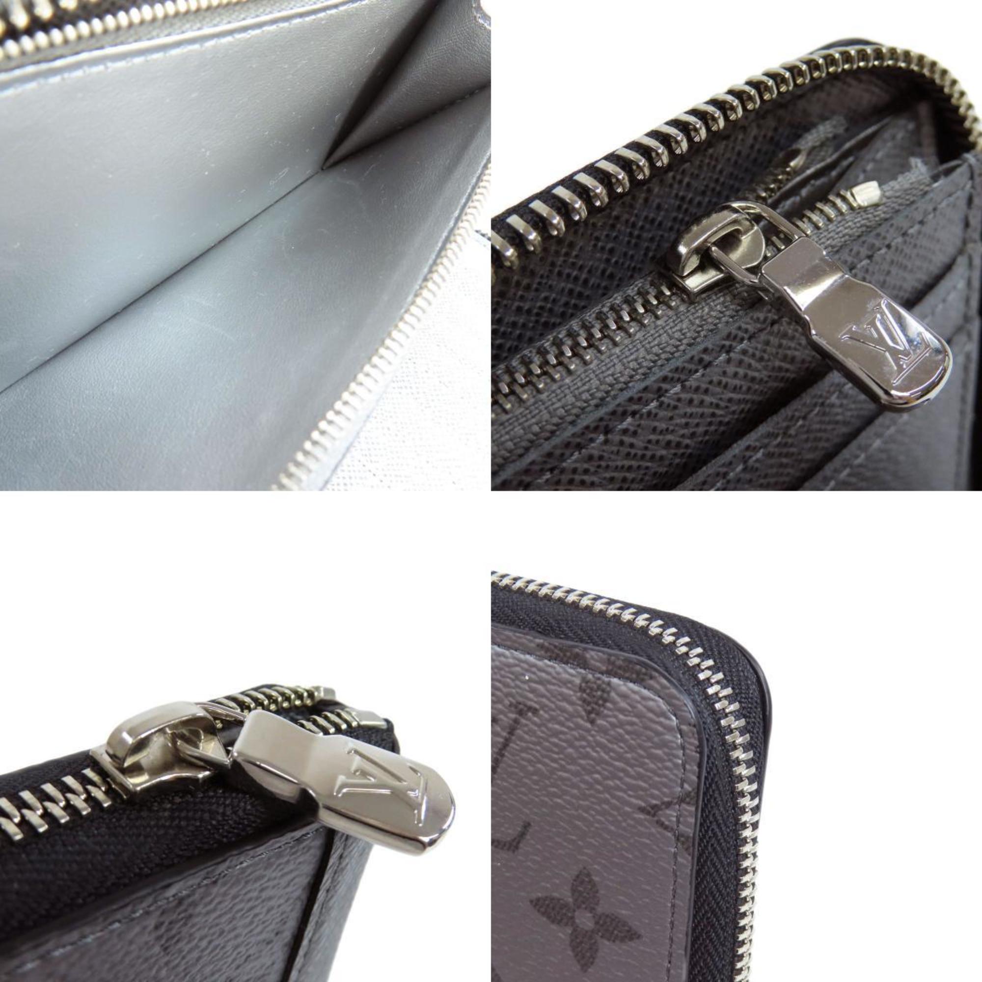 Louis Vuitton M30446 Zipper Wallet Vertical Long Taigarama Women's LOUIS VUITTON