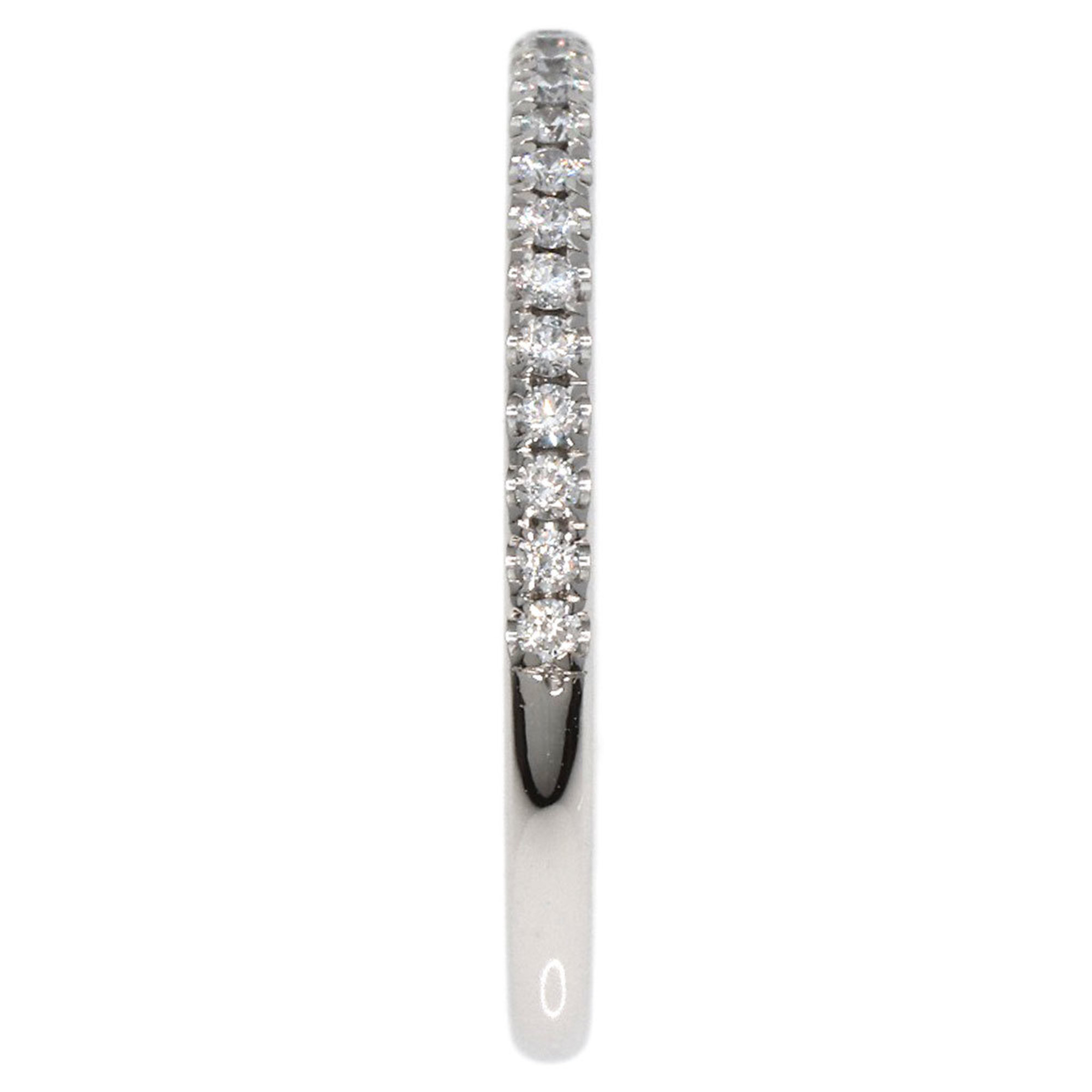 Harry Winston Half Eternity Diamond Ring, Platinum PT950, Women's, HARRY WINSTON