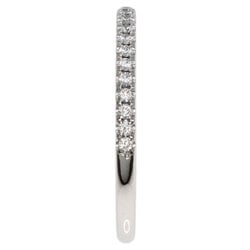 Harry Winston Half Eternity Diamond Ring, Platinum PT950, Women's, HARRY WINSTON