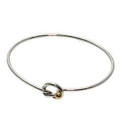 Tiffany Love Knot Bracelet Silver K18YG Women's TIFFANY&Co.