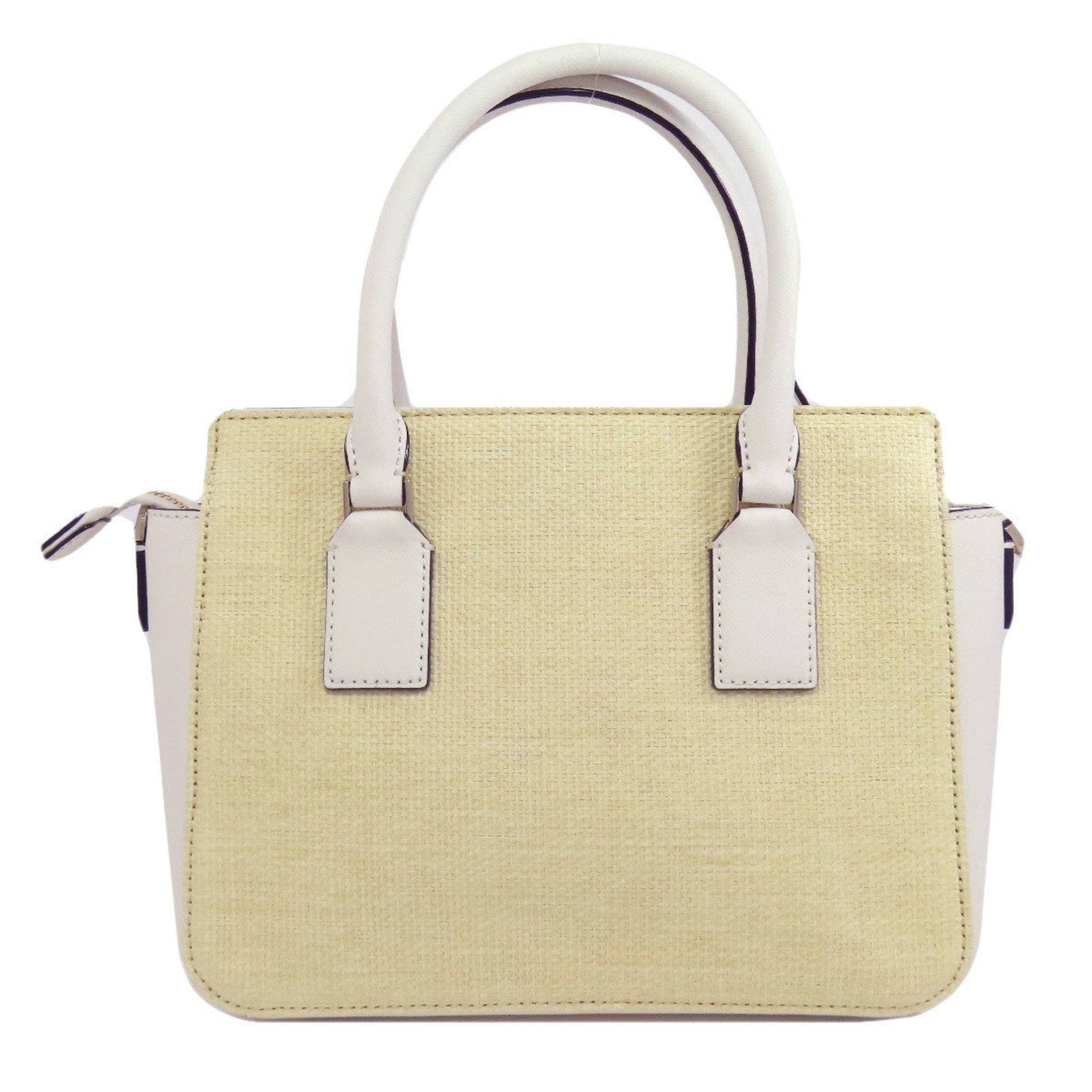 Kate Spade handbag leather raffia ladies kate spade