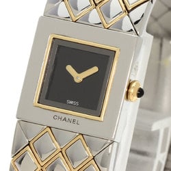 Chanel H0475 Matelasse Watch Stainless Steel SS Ladies CHANEL