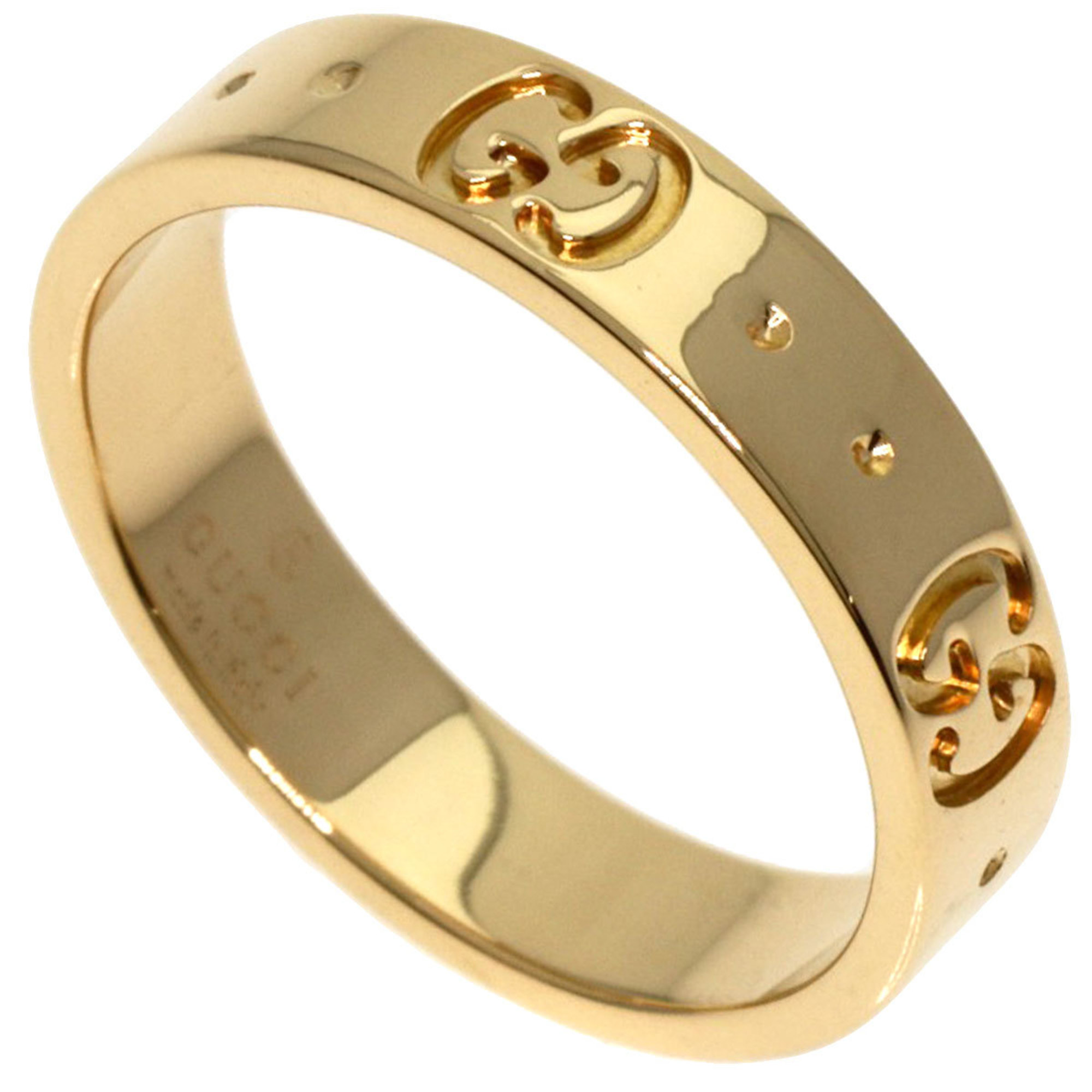 Gucci Icon #9 Ring, 18K Yellow Gold, Women's, GUCCI