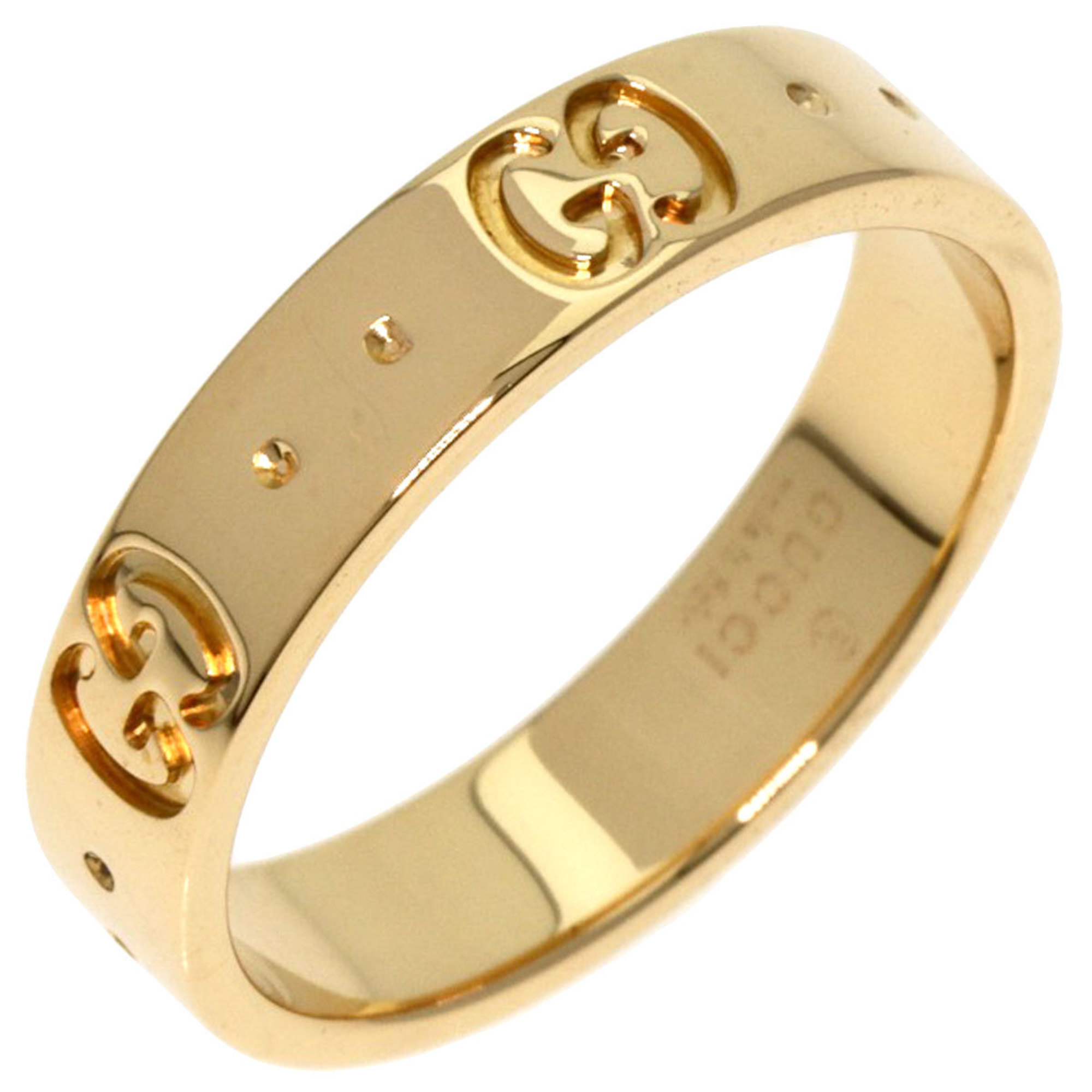 Gucci Icon #9 Ring, 18K Yellow Gold, Women's, GUCCI