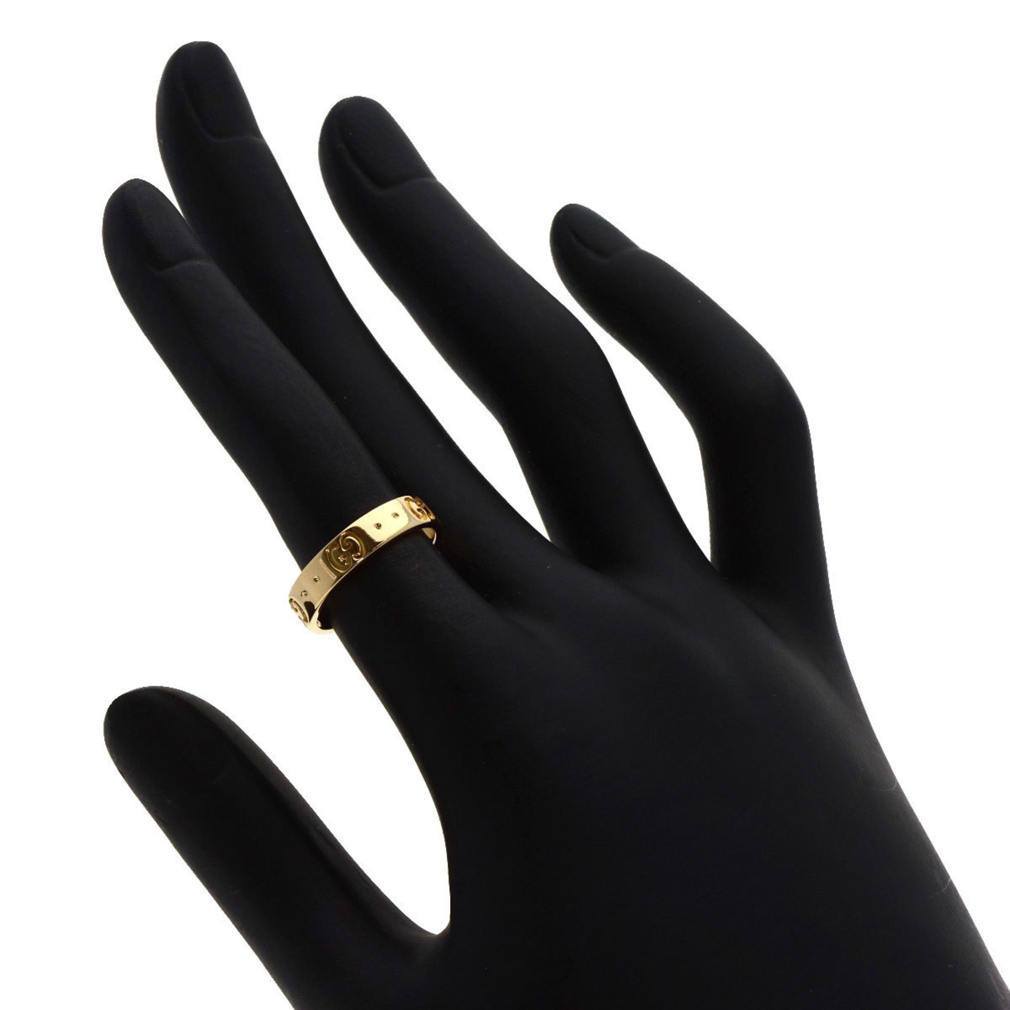 Gucci Icon #9 Ring, 18K Yellow Gold, Women's, GUCCI