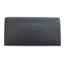 BVLGARI Long Wallet Leather Women's