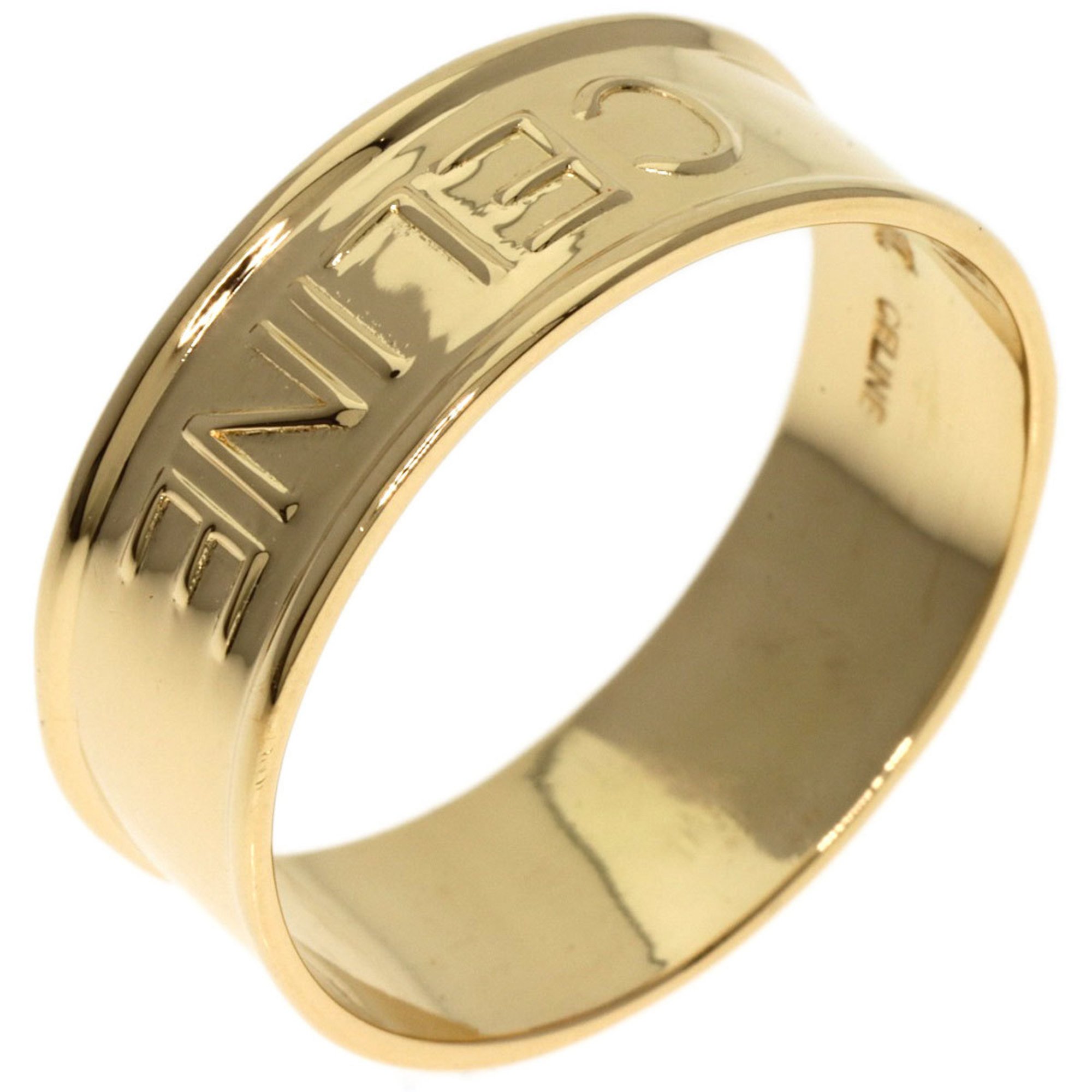 Celine motif ring, 18K yellow gold, for women, CELINE