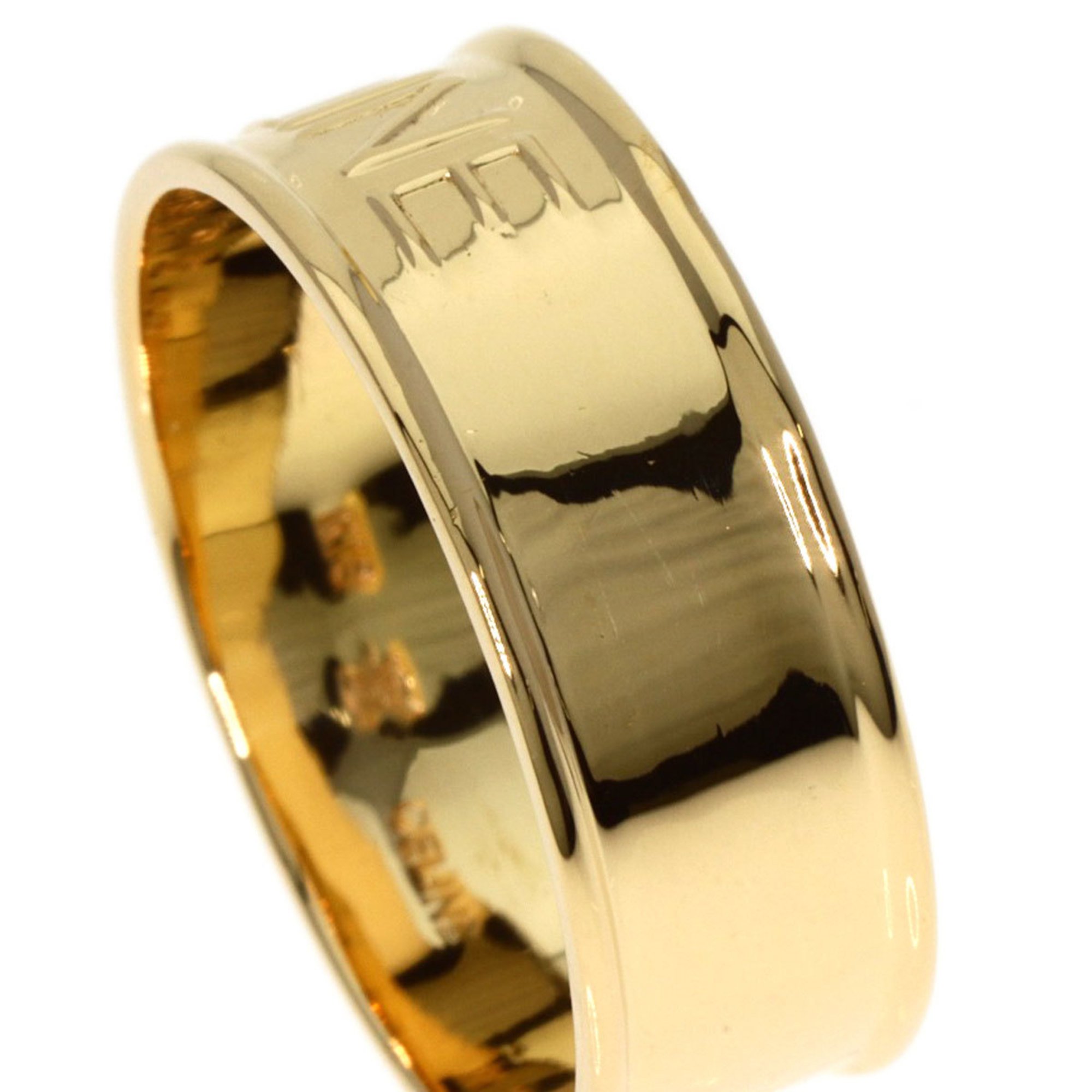 Celine motif ring, 18K yellow gold, for women, CELINE