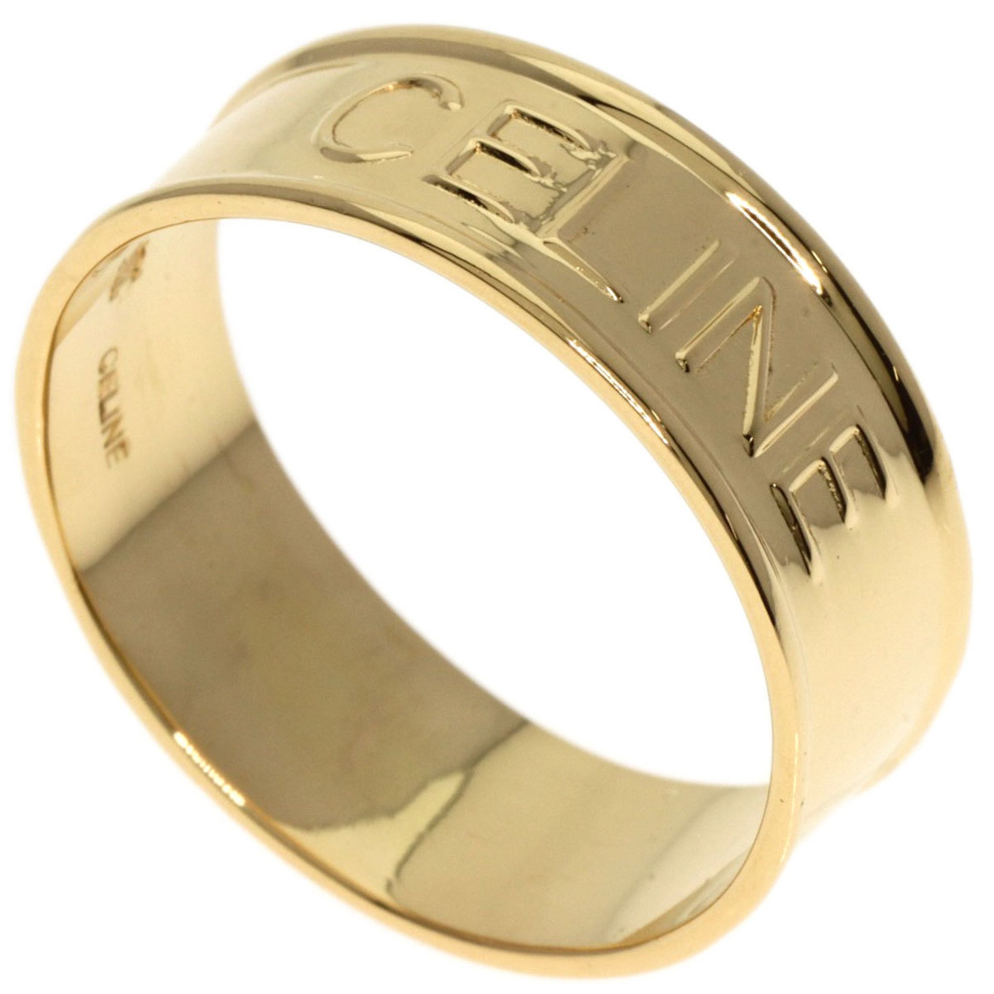 Celine motif ring, 18K yellow gold, for women, CELINE