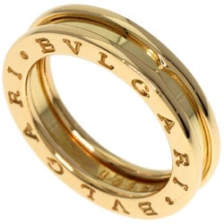 BVLGARI B-zero1 XS 1 Band #53 Ring, K18 Yellow Gold, Women's