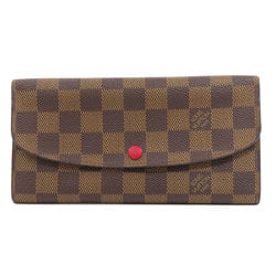 Louis Vuitton M60697 Portefeuille Emily Long Wallet Monogram Canvas Women's LOUIS VUITTON