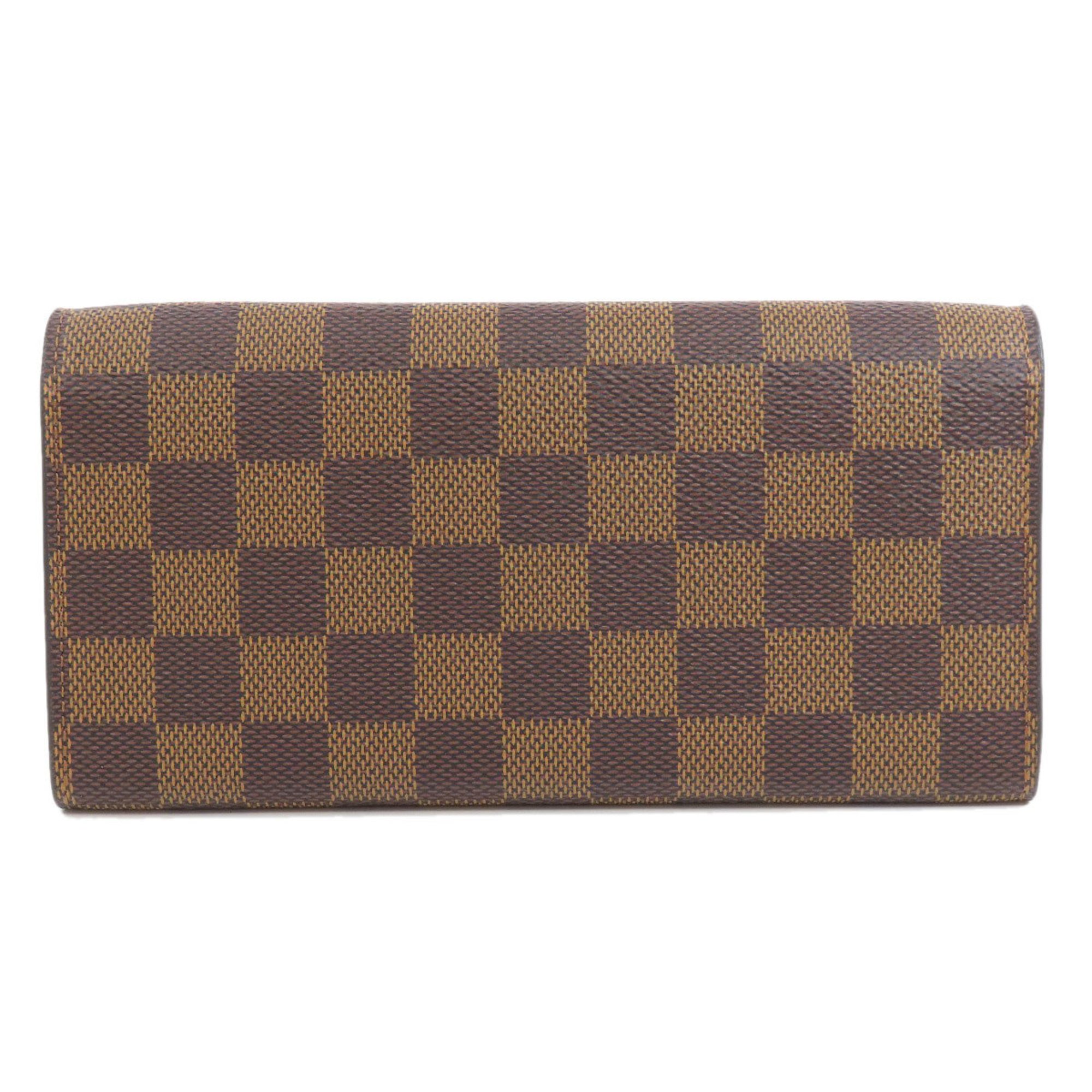 Louis Vuitton M60697 Portefeuille Emily Long Wallet Monogram Canvas Women's LOUIS VUITTON