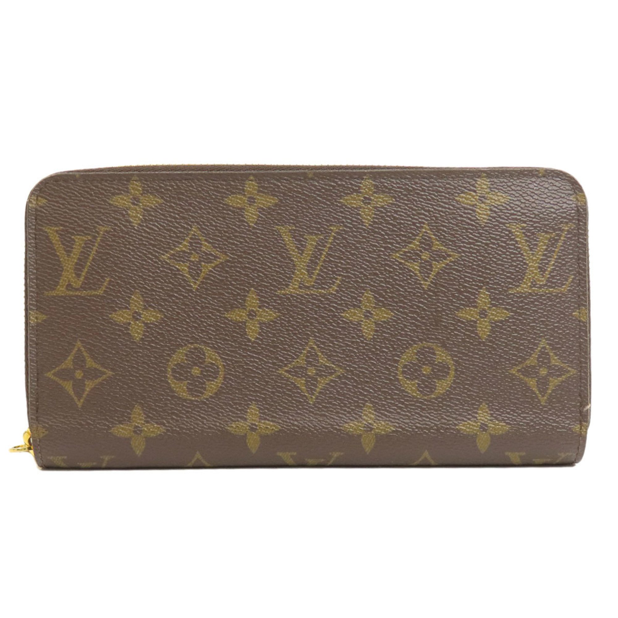 Louis Vuitton M42616 Zippy Wallet Long Monogram Canvas Women's LOUIS VUITTON