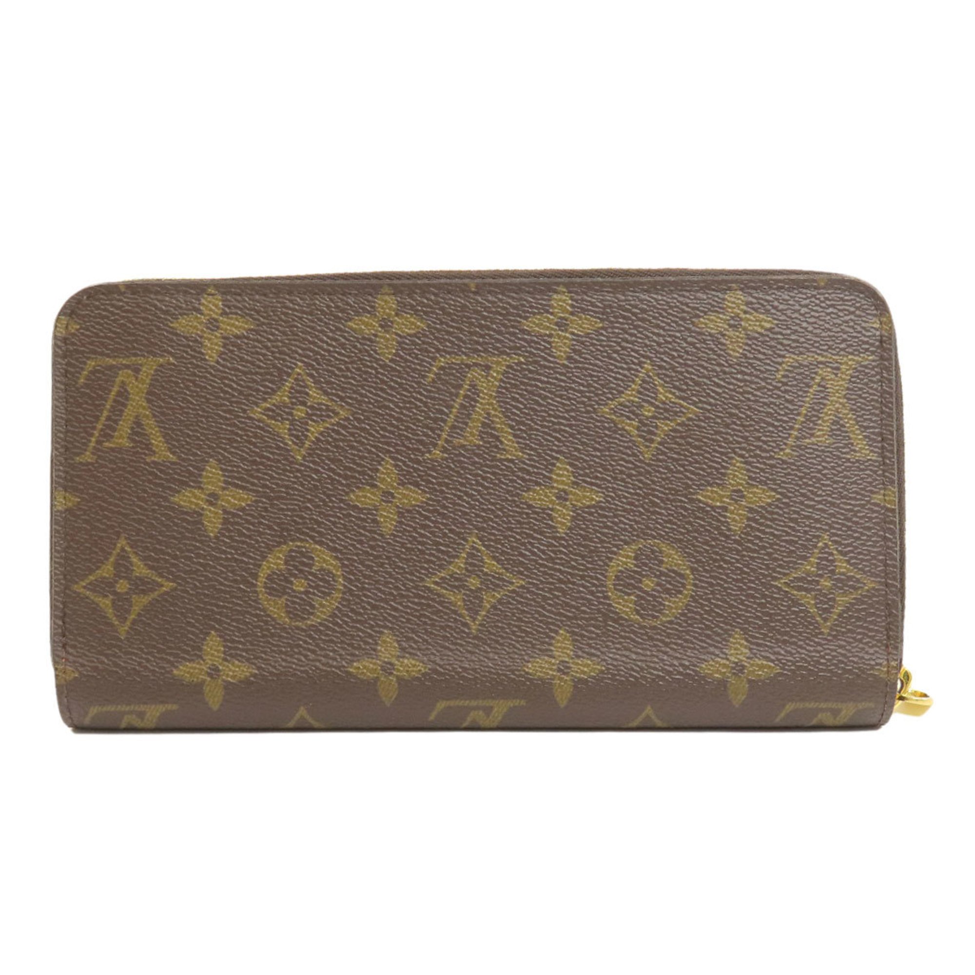 Louis Vuitton M42616 Zippy Wallet Long Monogram Canvas Women's LOUIS VUITTON