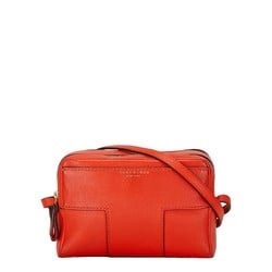 Tory Burch Shoulder Bag Orange Leather Women's