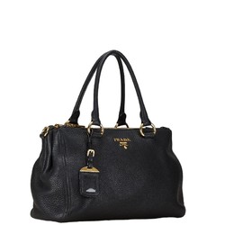 Prada Handbag Shoulder Bag 1BA866 Black Leather Women's PRADA