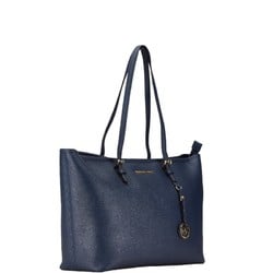 Michael Kors Tote Bag Navy Leather Women's