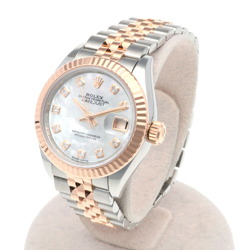 Rolex Datejust Oyster Perpetual Watch Stainless Steel 279171G Automatic Women's ROLEX Random 10P Diamonds Overhauled