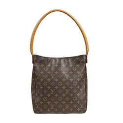 Louis Vuitton Looping GM Monogram Shoulder Bag Canvas M51145 Brown Women's LOUIS VUITTON